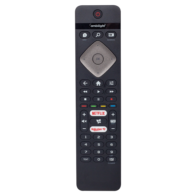 PHILIPS AMBILIGHT NETFLIX-RAKUTEN TV TUŞLU 43PUS6504/62 LED TV KUMANDASI 2302O